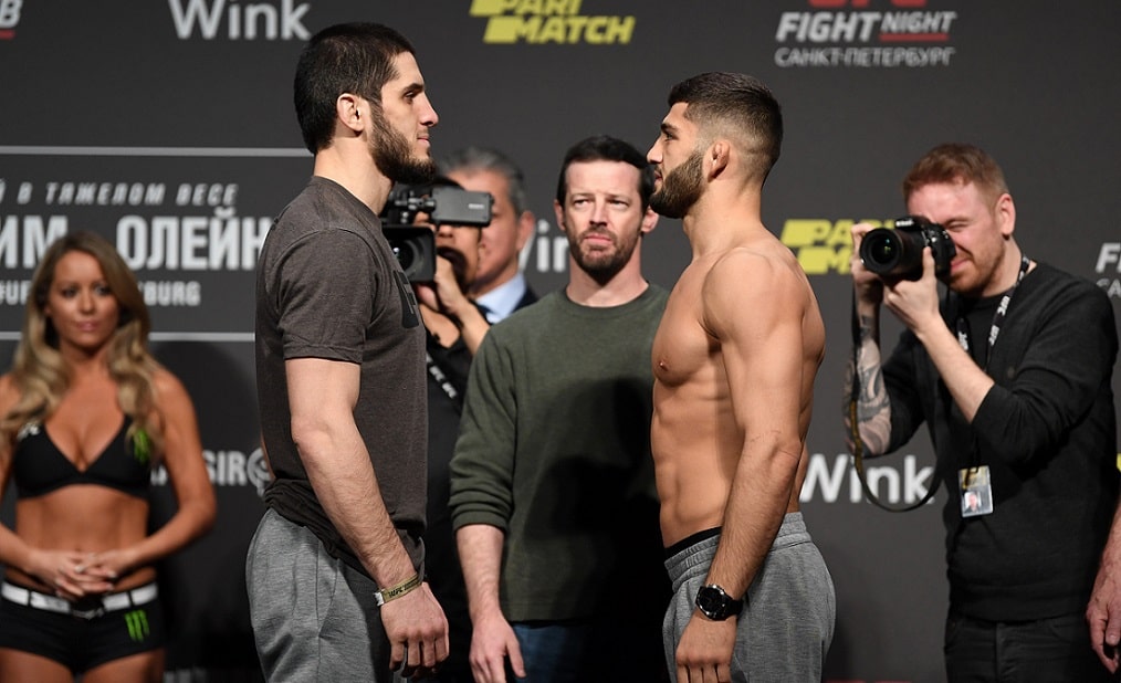 Islam Makhachev et Arman Tsarukyan