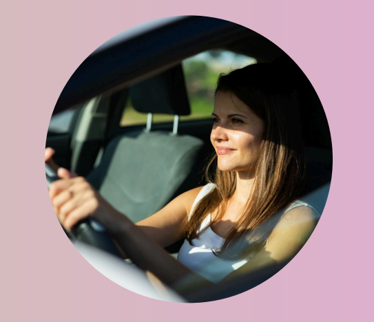 Femme au volant